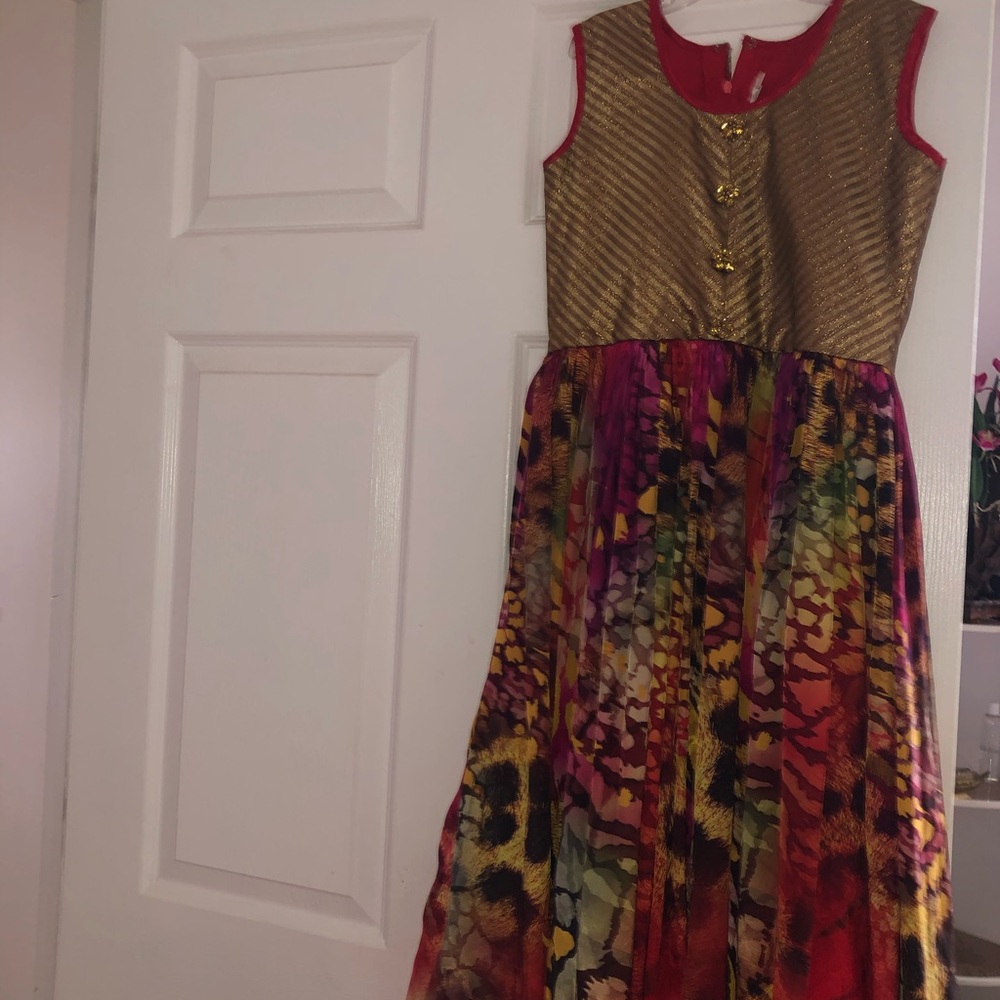 Kids Indian gown dress